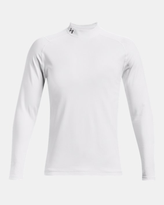 Camiseta de golf de manga larga ColdGear® Infrared para hombre, White, pdpMainDesktop image number 5
